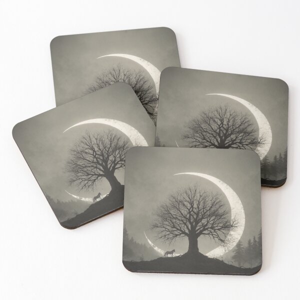 Item preview, Horse Beneath the Ancient Tree designed and sold by Klysztof.