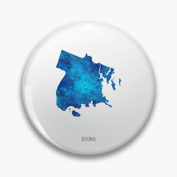 Item preview, Bronx Watercolor Map designed and sold by ArtPrints.