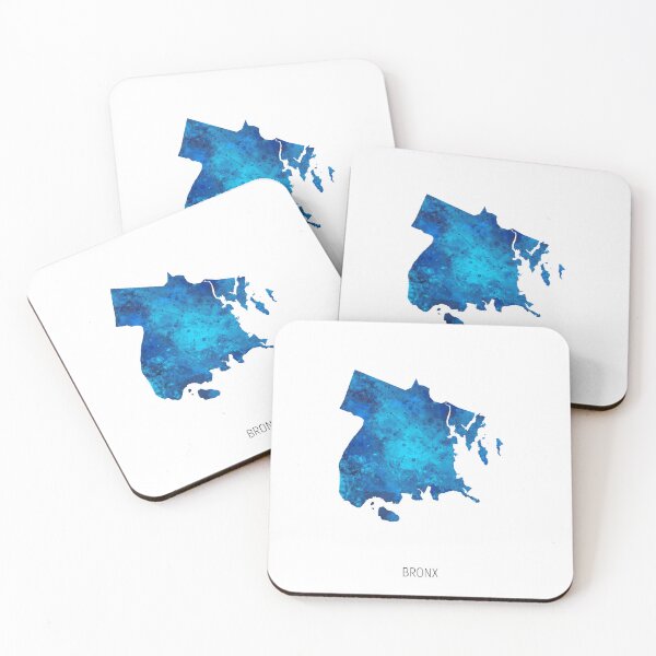 Item preview, Bronx Watercolor Map designed and sold by ArtPrints.