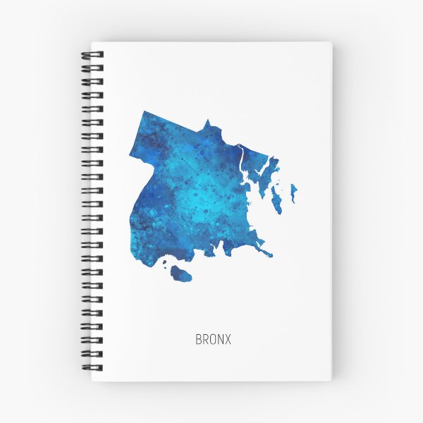 Item preview, Bronx Watercolor Map designed and sold by ArtPrints.