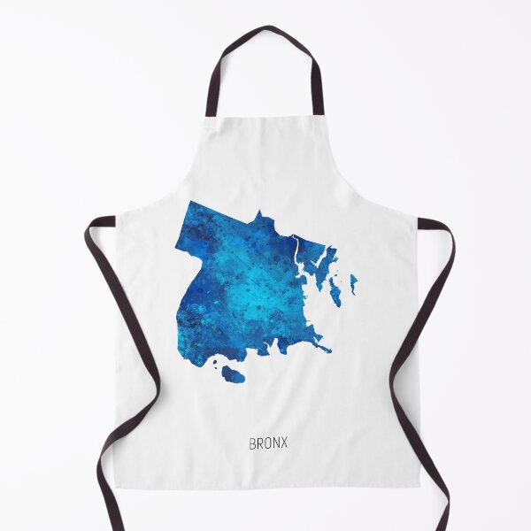 Item preview, Bronx Watercolor Map designed and sold by ArtPrints.