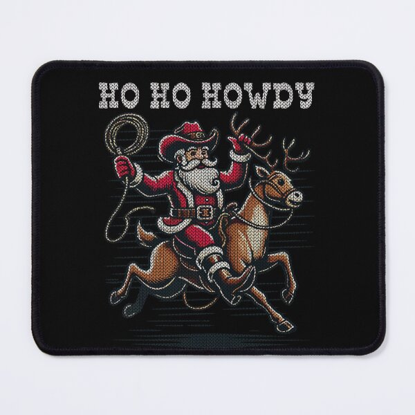 Item preview, Christmas Cowboy Mood With Santa designed and sold by LuminOrb.