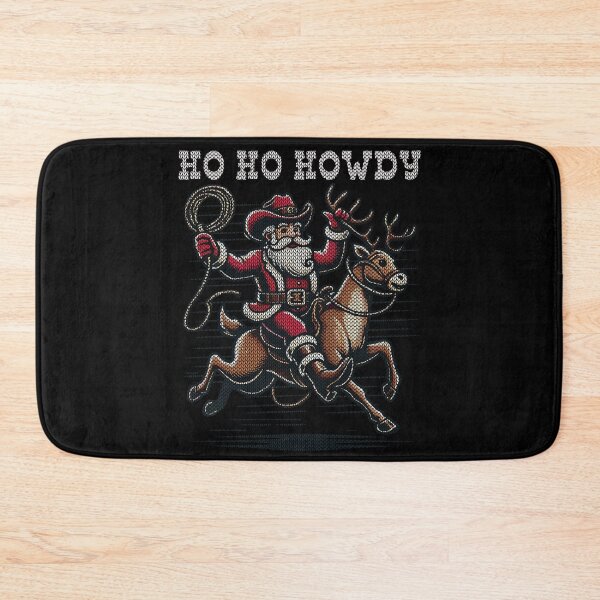 Item preview, Christmas Cowboy Mood With Santa designed and sold by LuminOrb.