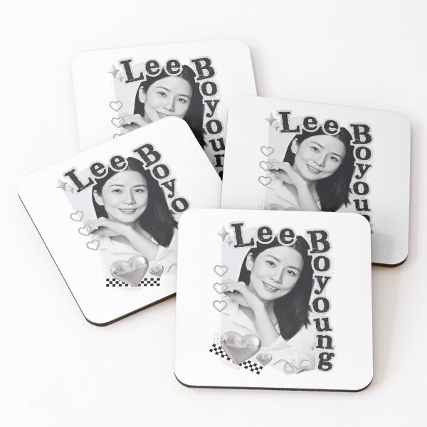 Item preview, Lee Bo-young Korean Actress Black and White Collage Design designed and sold by AJUNICE STUDIO.