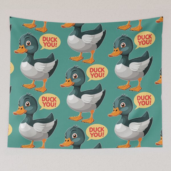 Item preview, Duck you! designed and sold by portokalis.