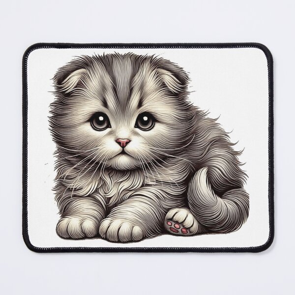 Item preview, Cute Highland Fold kitten designed and sold by nicnacc.
