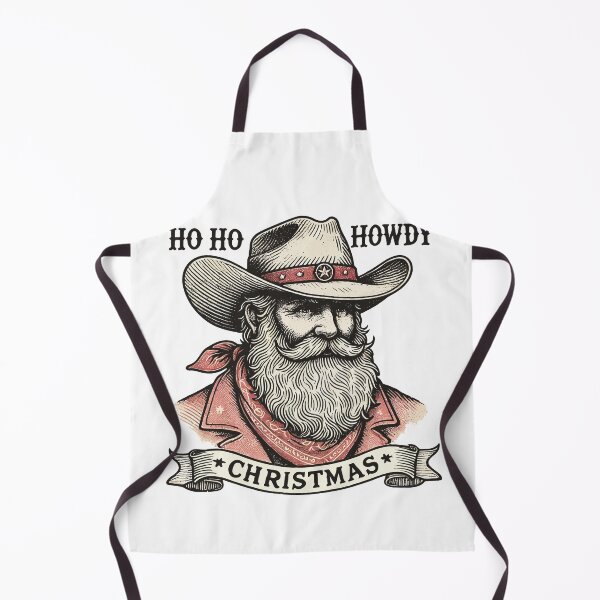 Item preview, Ho Ho Howdy Christmas Time Santa Claus Cowboy designed and sold by LuminOrb.