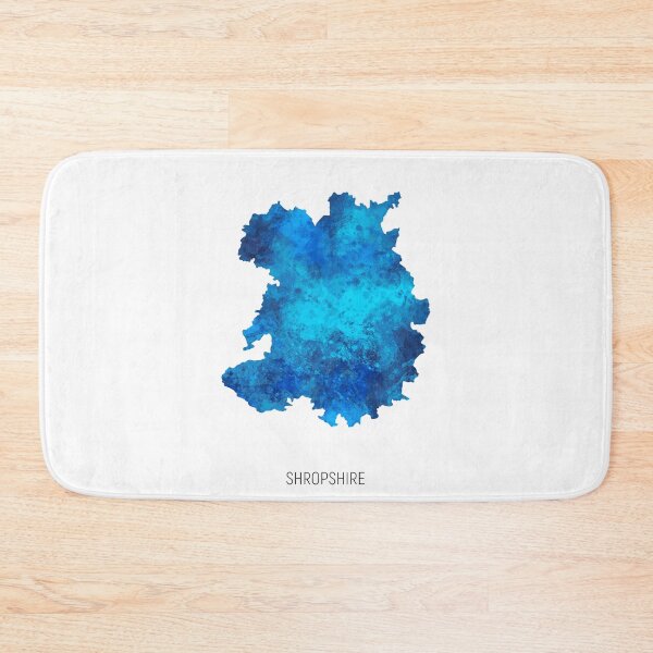 Item preview, Shropshire Watercolor Map designed and sold by ArtPrints.