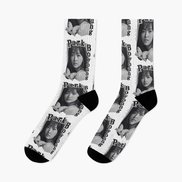 Item preview, Park Bo-young Korean Actress Black and White Collage Design designed and sold by AJUNICE STUDIO.