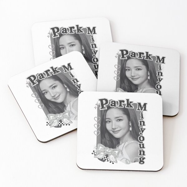 Item preview, Park Min-young Korean Actress Black and White Collage Design designed and sold by AJUNICE STUDIO.