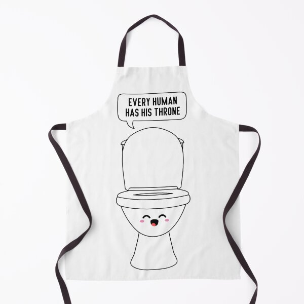 Item preview, Funny Kawaii Toilet with cool Life Quote designed and sold by mysteriousquote.