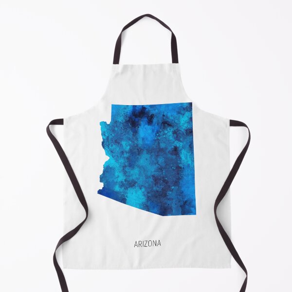 Item preview, Arizona Watercolor Map designed and sold by ArtPrints.