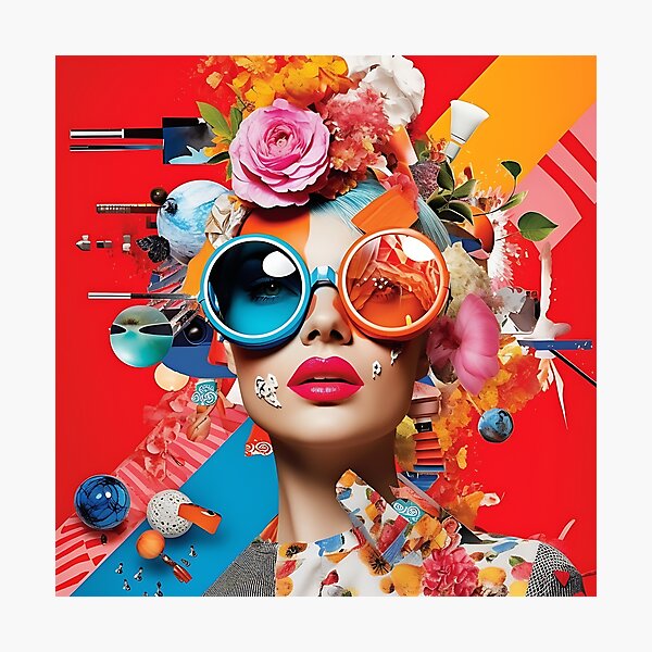 Item preview, Vibrant fashion illustration designed and sold by Happy Shop.