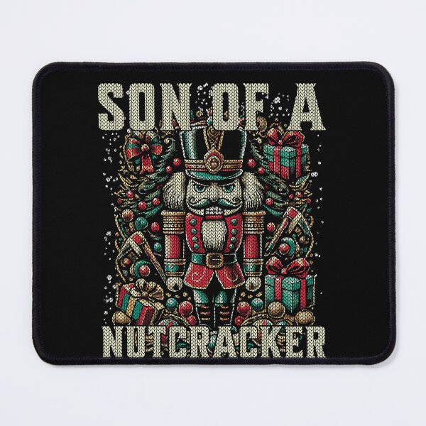 Item preview, Naughty Nutcracker Christmas Humor designed and sold by LuminOrb.