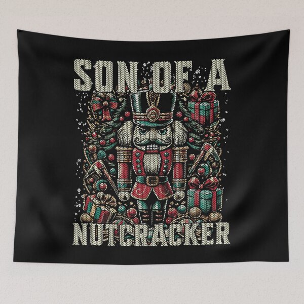 Item preview, Naughty Nutcracker Christmas Humor designed and sold by LuminOrb.