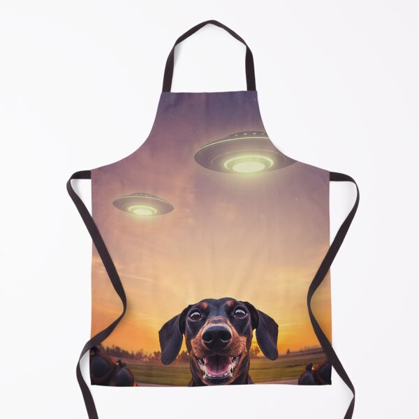 Item preview, Wiener Dog Dachshund Selfie Phone Photo Funny Ufo Sighting designed and sold by d247.