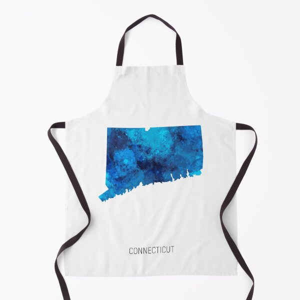 Item preview, Connecticut Watercolor Map designed and sold by ArtPrints.