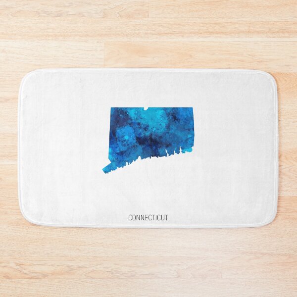 Item preview, Connecticut Watercolor Map designed and sold by ArtPrints.