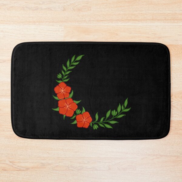 Item preview, Beautiful Crescent of Red Flowers designed and sold by AroAxel.