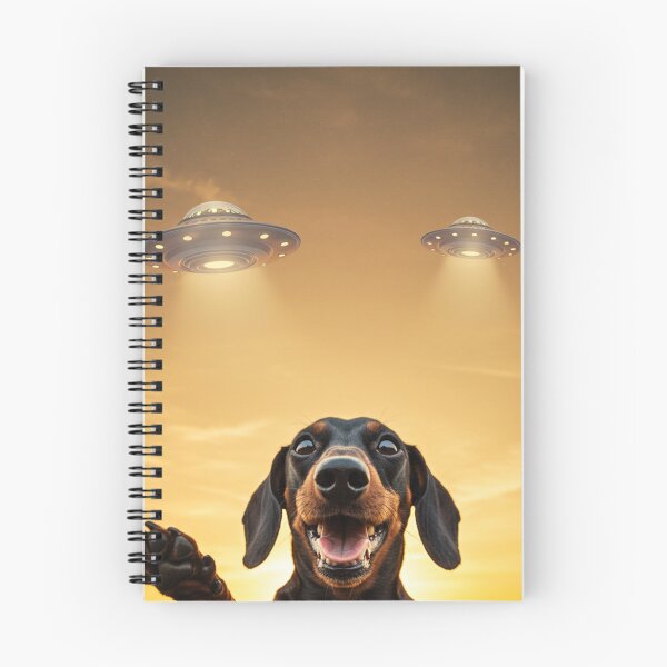 Item preview, Wiener Dog Dachshund Selfie Phone Photo Funny Ufo Sighting designed and sold by d247.