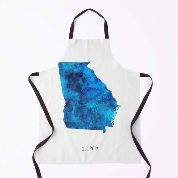 Item preview, Georgia Watercolor Map designed and sold by ArtPrints.