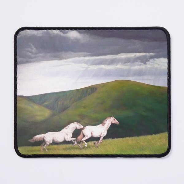 Item preview, Horses galloping up the hill designed and sold by HandsonHart.