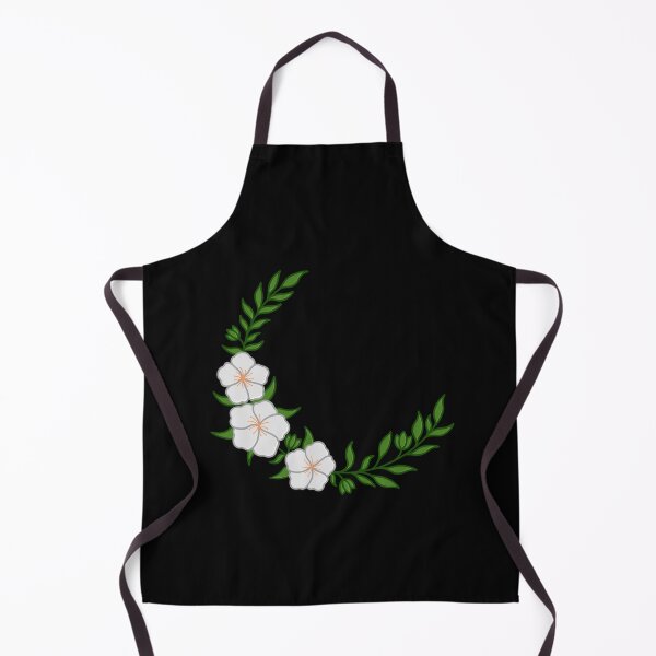 Item preview, Beautiful Crescent of White Flowers designed and sold by AroAxel.