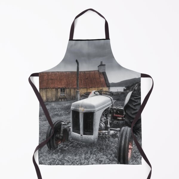 Item preview, Tractor and Abandoned Dwelling, Golden Road Isle of Harris. designed and sold by PhotosEcosse.