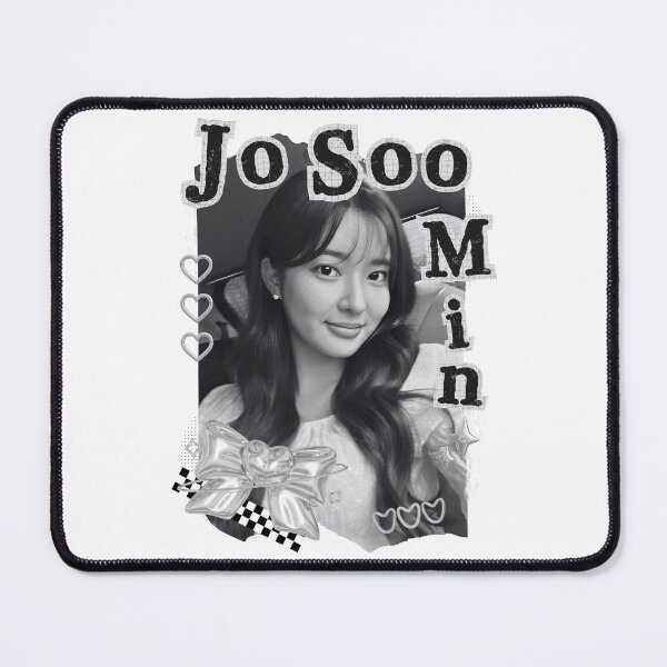 Item preview, Jo Soo-min Korean Actress Black and White Collage Design designed and sold by AJUNICE STUDIO.