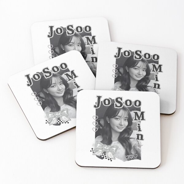 Item preview, Jo Soo-min Korean Actress Black and White Collage Design designed and sold by AJUNICE STUDIO.