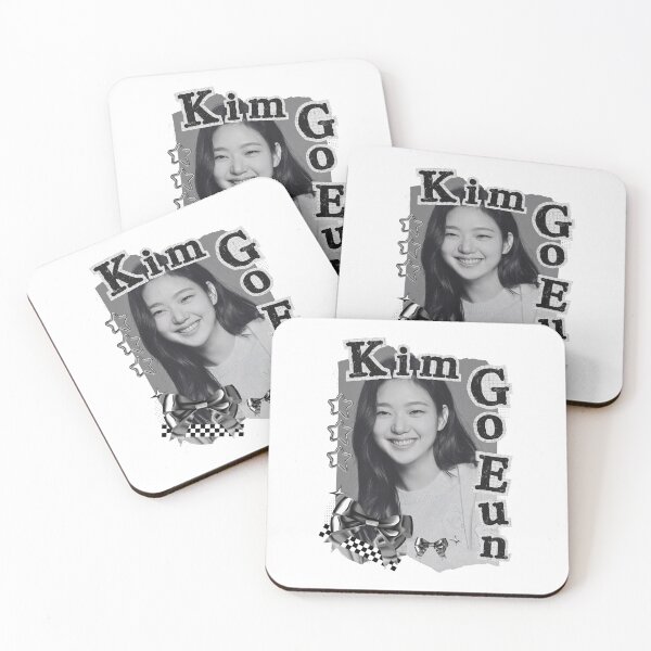 Item preview, Kim Go-eun Korean Actress Black and White Collage Design designed and sold by AJUNICE STUDIO.