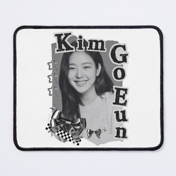 Item preview, Kim Go-eun Korean Actress Black and White Collage Design designed and sold by AJUNICE STUDIO.