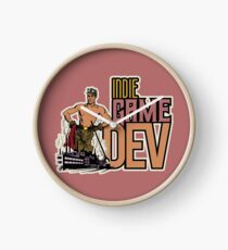 Indie Gamedev Retro Clock