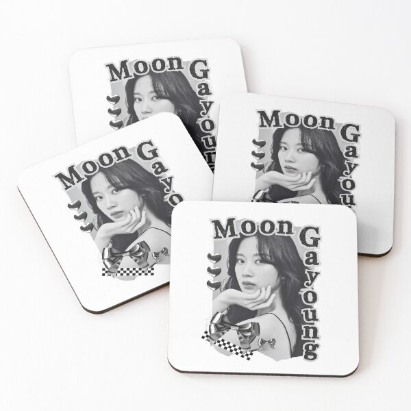 Item preview, Moon Ga young Korean Actress Black and White Collage Design designed and sold by AJUNICE STUDIO.