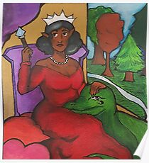 The Empress: Fantasy Tarot Poster