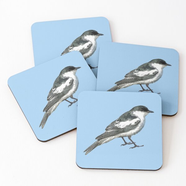 Item preview, White-winged Triller Color Design  designed and sold by designsasstultd.