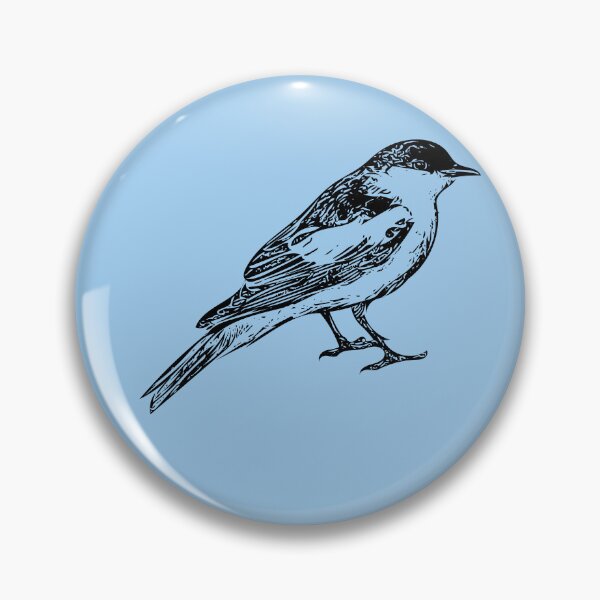 Item preview, White-winged Triller Black Design  designed and sold by designsasstultd.