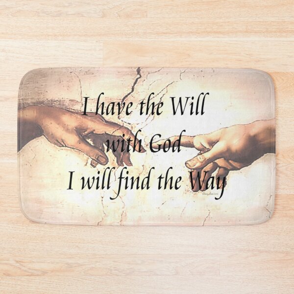 Item preview, The Will With God The Way designed and sold by LitanyLane.