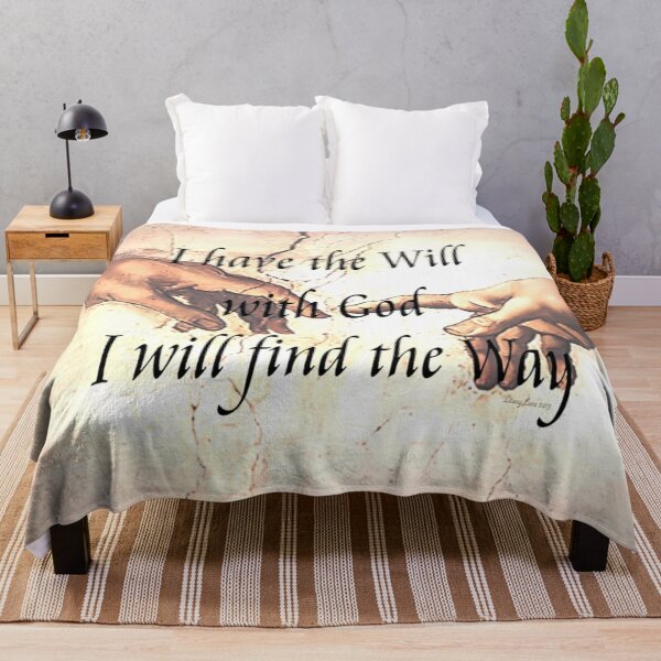 Item preview, The Will With God The Way designed and sold by LitanyLane.