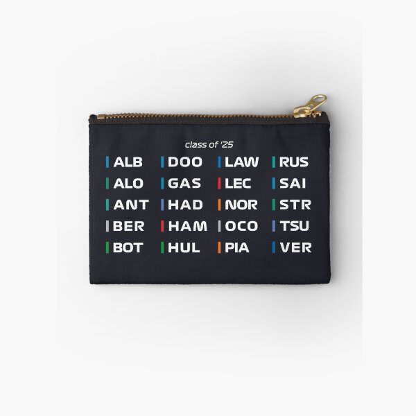 Item preview, f1 Drivers class of '25 designed and sold by ilustralima.