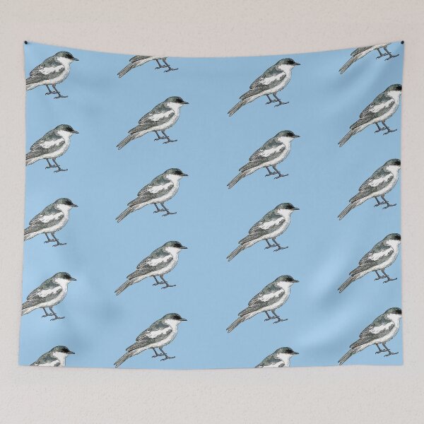 Item preview, White-winged Triller Black Alternate Design  designed and sold by designsasstultd.