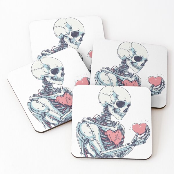 Item preview, Skeleton Heart designed and sold by NicolasGlowArt.