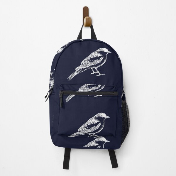 Item preview, White-winged Triller White Design designed and sold by designsasstultd.