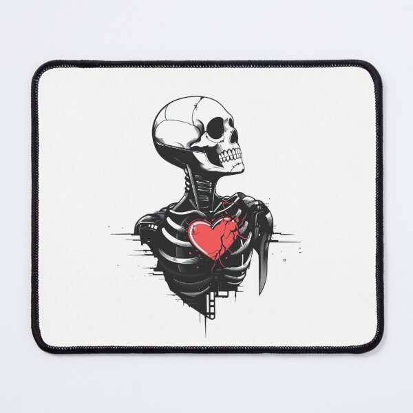 Item preview, Skeleton and Heart designed and sold by NicolasGlowArt.