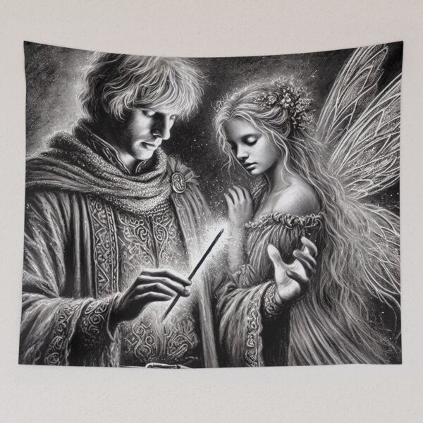 Item preview, Viviane and Merlin designed and sold by jefboutique6150.