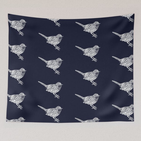 Item preview, Little Grassbird White Design  designed and sold by designsasstultd.
