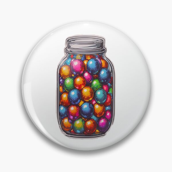 Item preview, Jar of Christmas Ornaments designed and sold by Spike The Punch Design Co..
