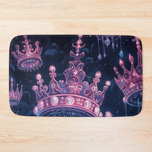 Item preview, Elegant Pink and Blue Crown Fantasy Artwork designed and sold by Desireehaz.