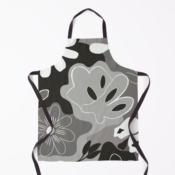 Item preview, Chic Black & White Floral Doodles – Bold Contrast and Elegance designed and sold by WildStroke.