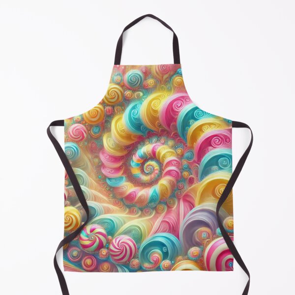 Item preview, Colorful Candy Swirl Fractal Art Design designed and sold by Desireehaz.